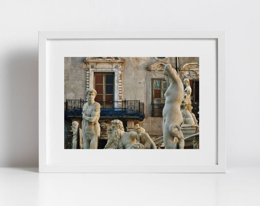 Fontana Pretoria Palermo Sicily Photography Print Renaissance Wall Art