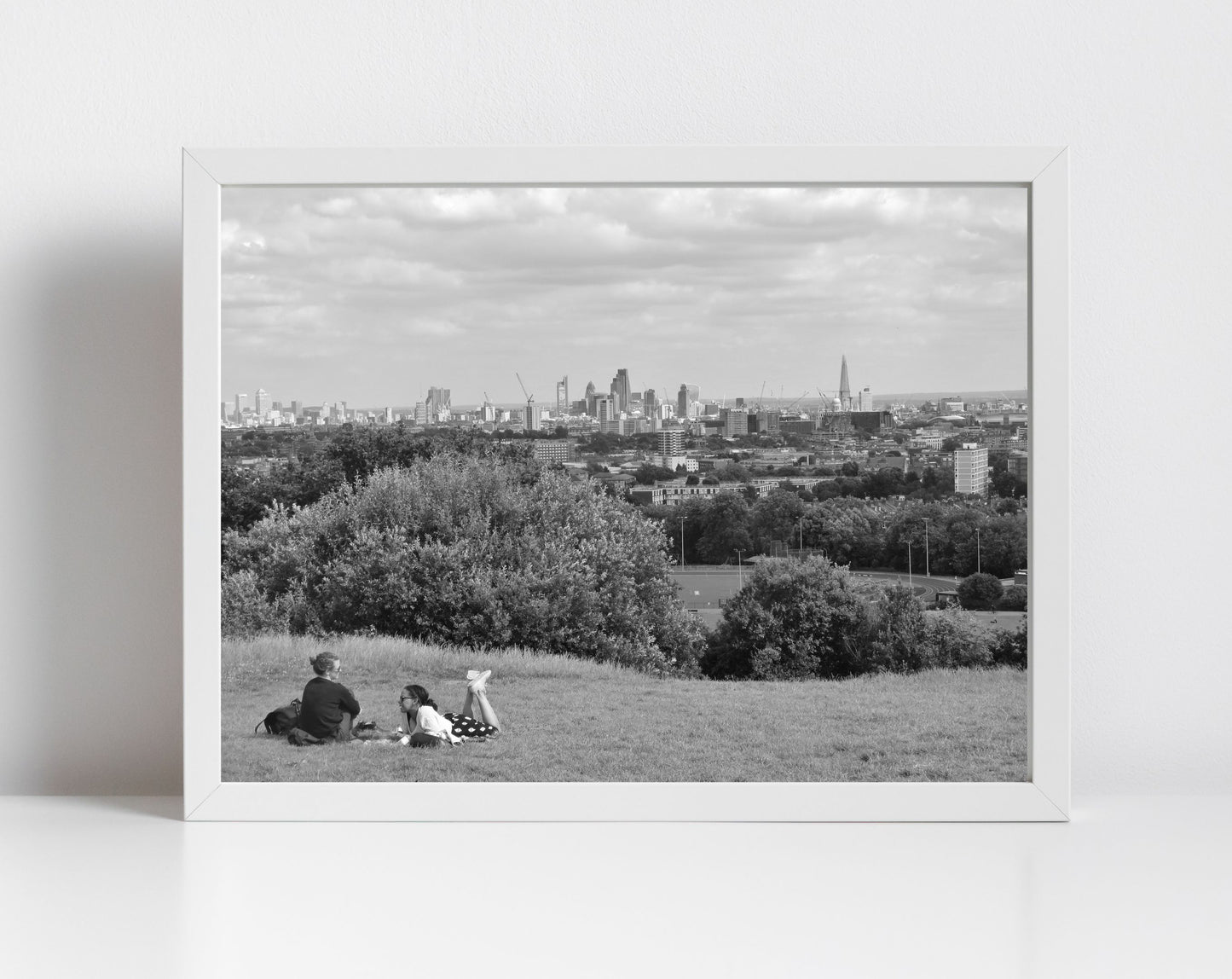 Hampstead Heath London Photography Print Black And White Wall Art