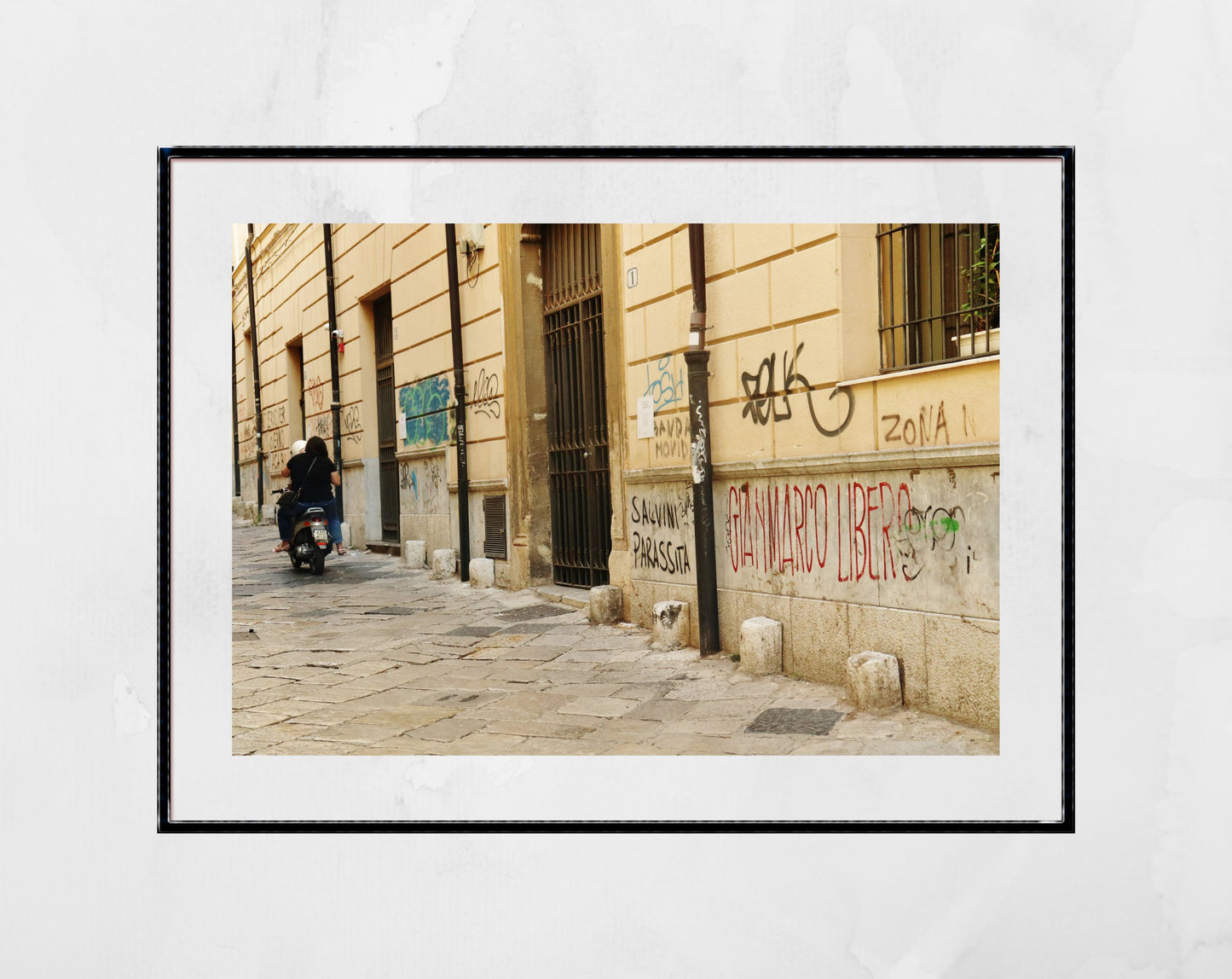 Palermo Street Photography Print Sicily Wall Art