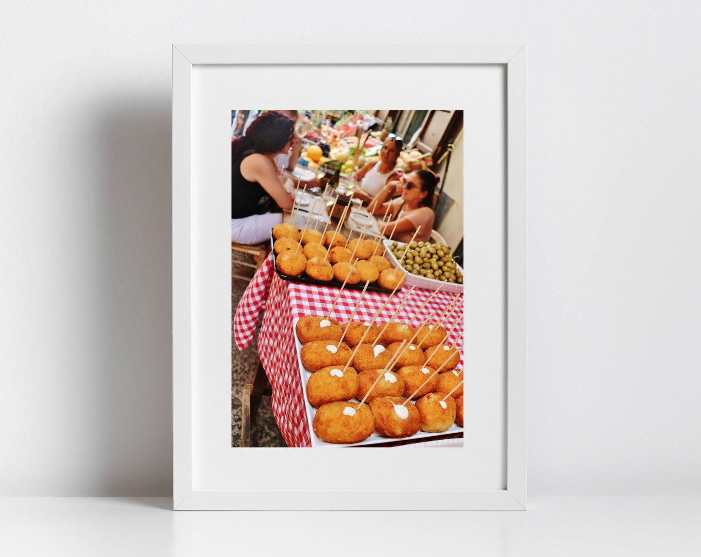 Palermo Sicily Photography Art Arancini Food Print