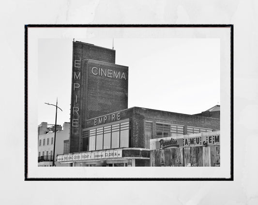 Margate Empire Black And White Photography Poster