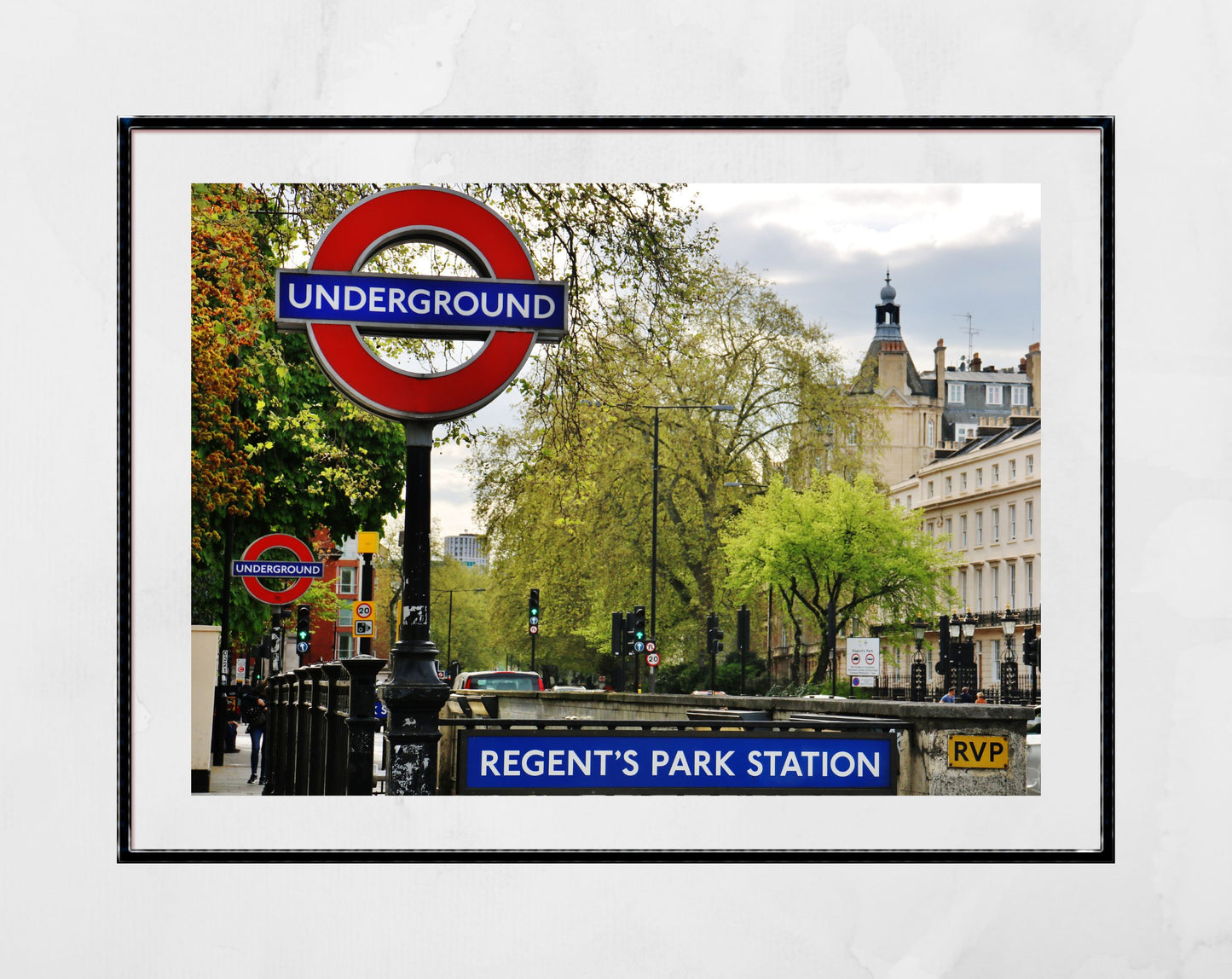 London Underground Poster Regent Park's Station Print