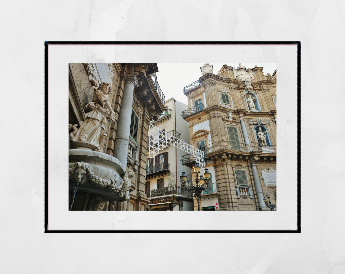 Four Corners Palermo Sicily Photography Art Print