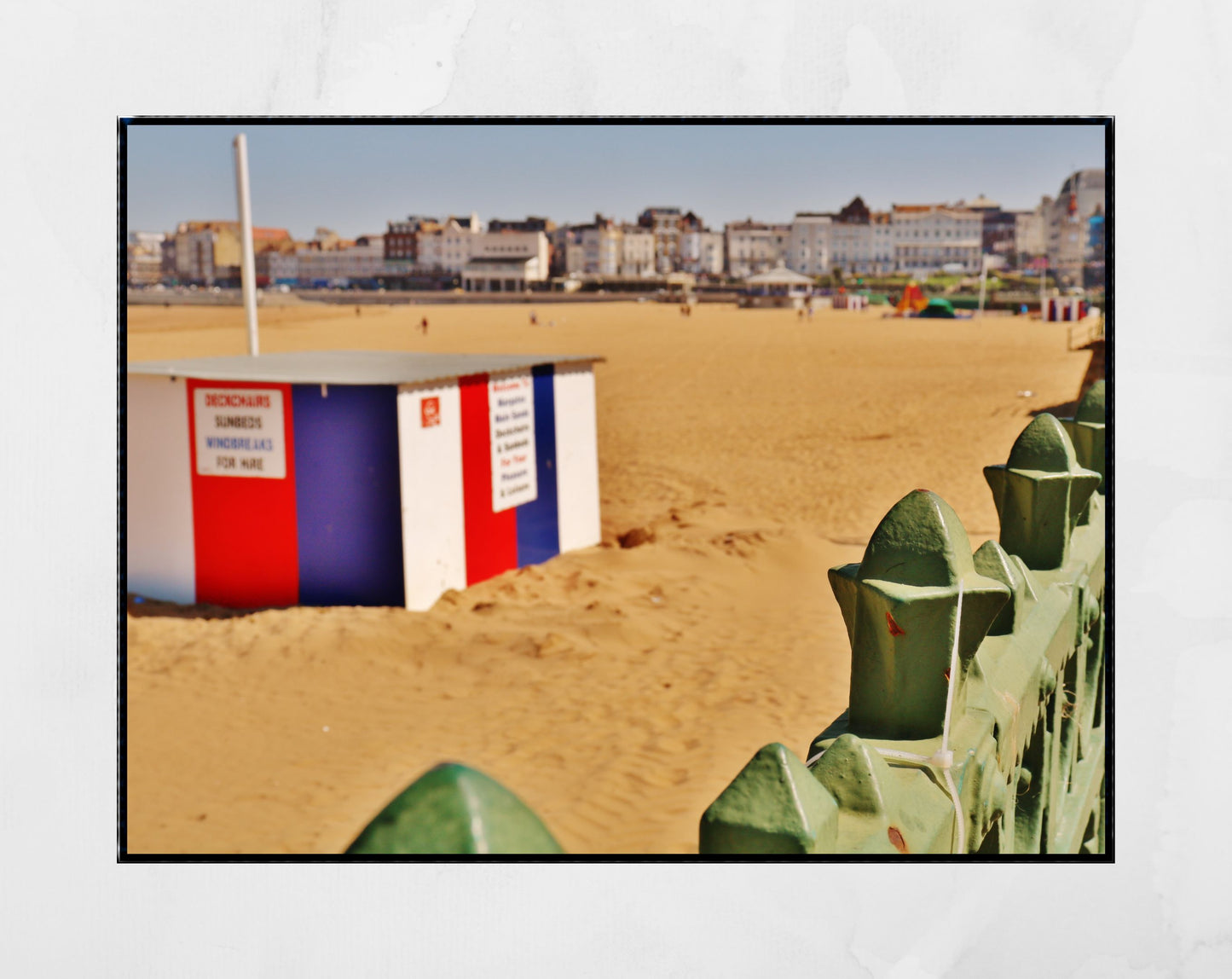 Margate Beach Hut Photography Wall Art