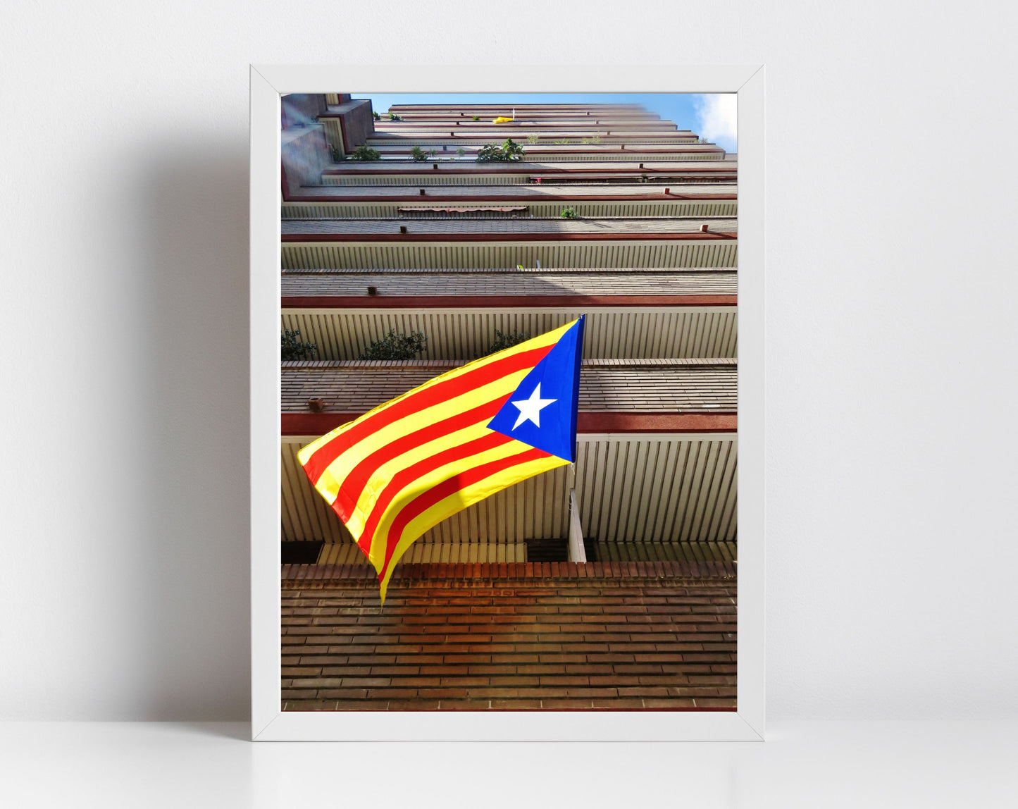 Catalonia Flag Poster