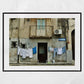 Palermo Sicily Print Street Photography Laundry Wall Art