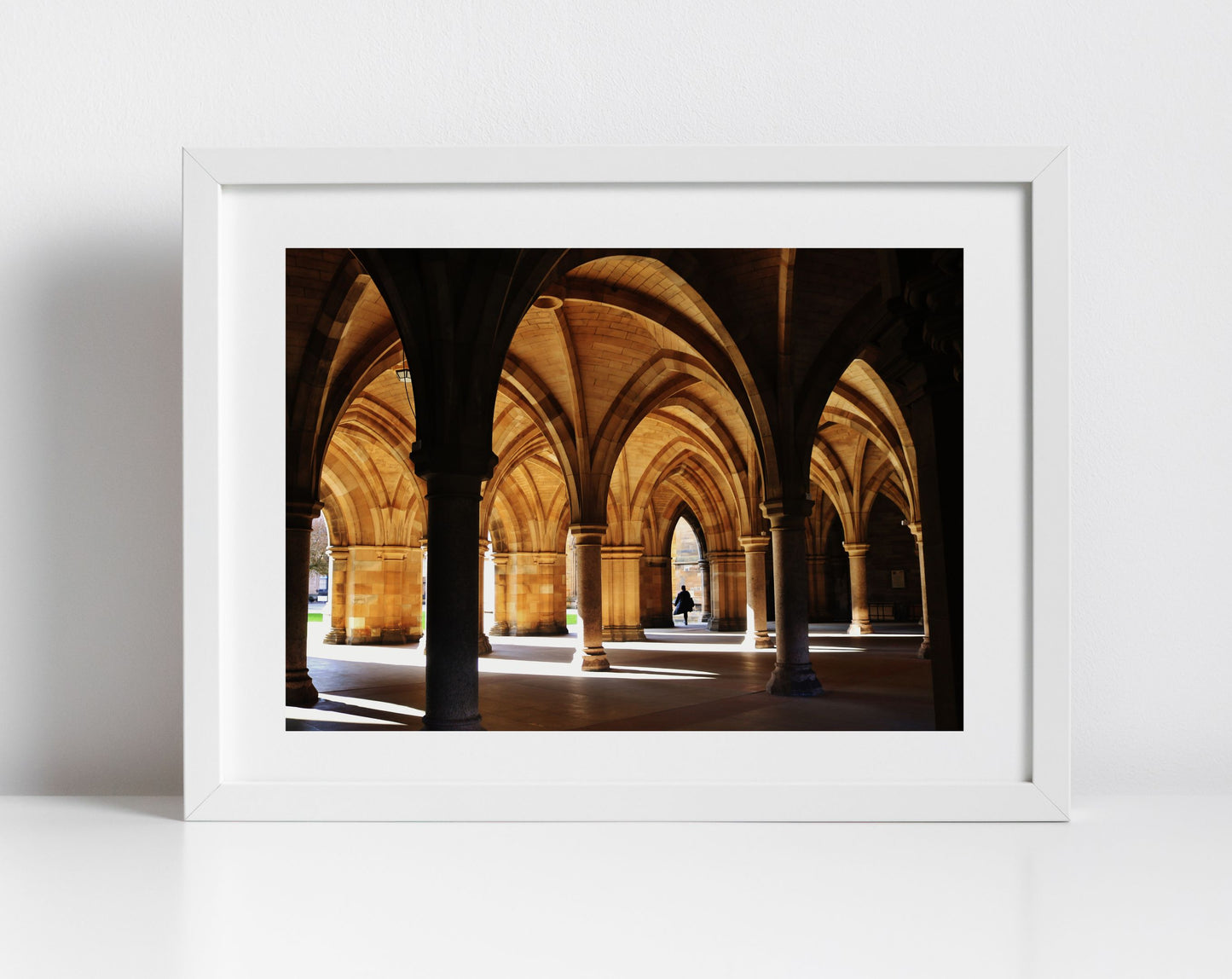 Glasgow University Cloisters Photography Print