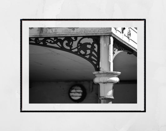 Margate Black And White Photography Victorian Architecture Print