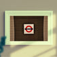 London Underground Poster Brixton Tube Station Wall Art