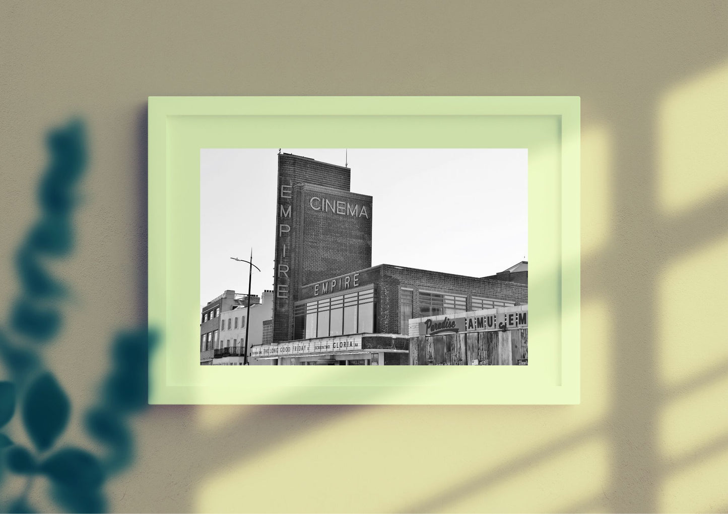 Margate Empire Black And White Photography Poster