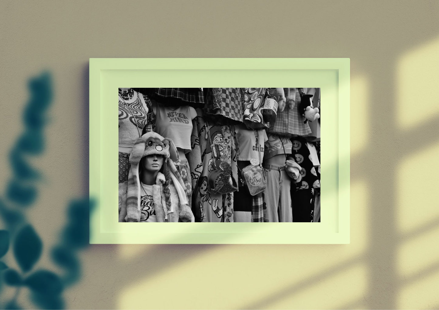 Bohemian Wall Art Brighton Black And White Photography Print Alternative Poster