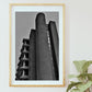 Brutalist Wall Art Folkestone Black And White Photography Print
