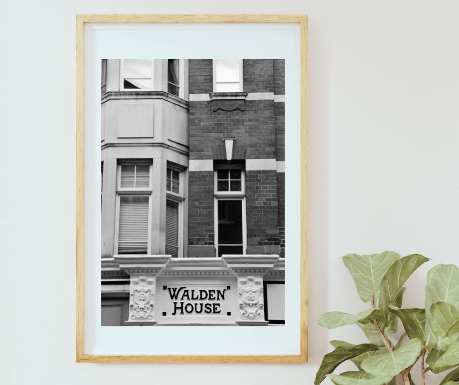 Marylebone London Street Black And White Photography Wall Art