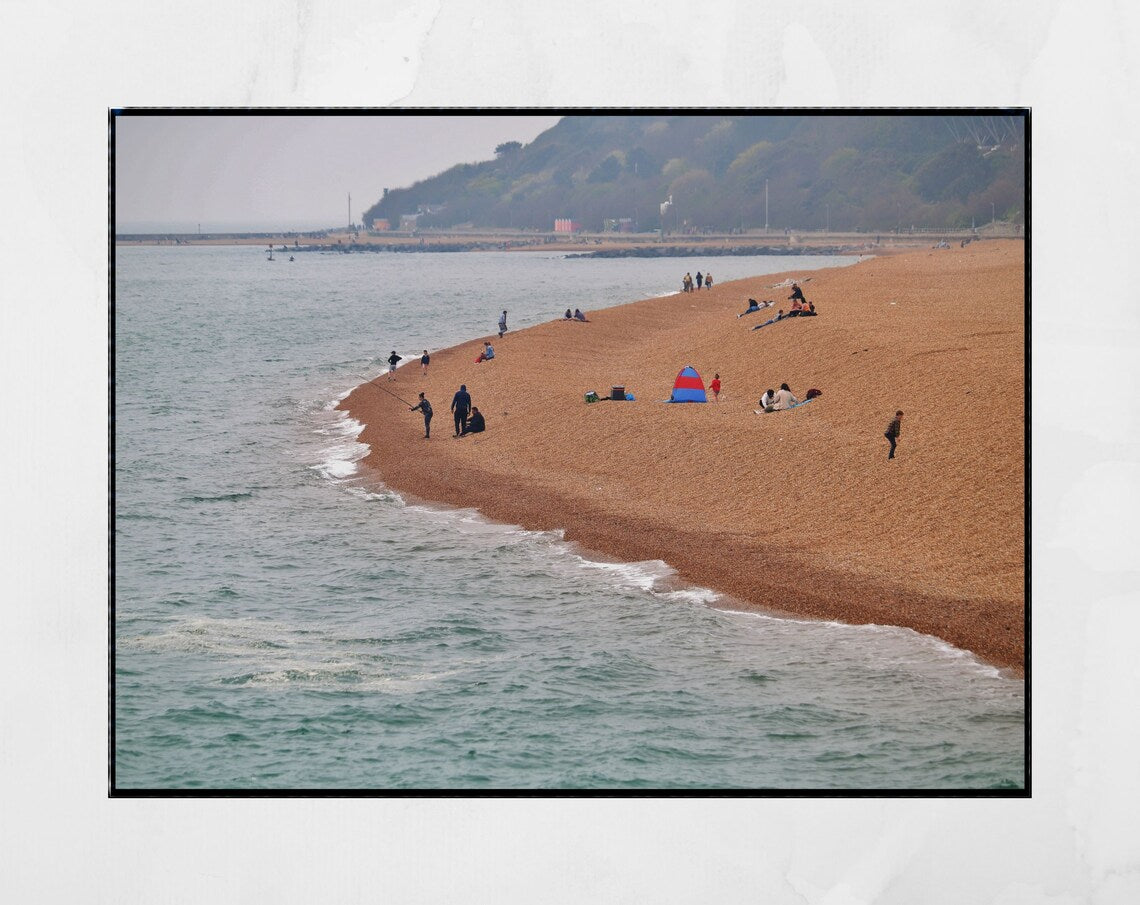 Folkestone Beach Photography Print