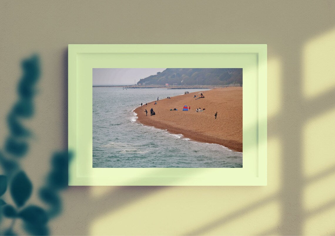 Folkestone Beach Photography Print