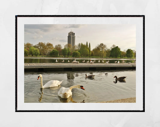 The Serpentine Hyde Park London Photography Print