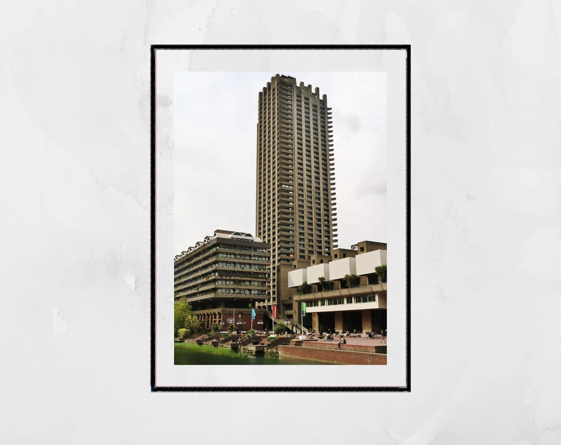 Barbican Photography Print Brutalist Wall Art