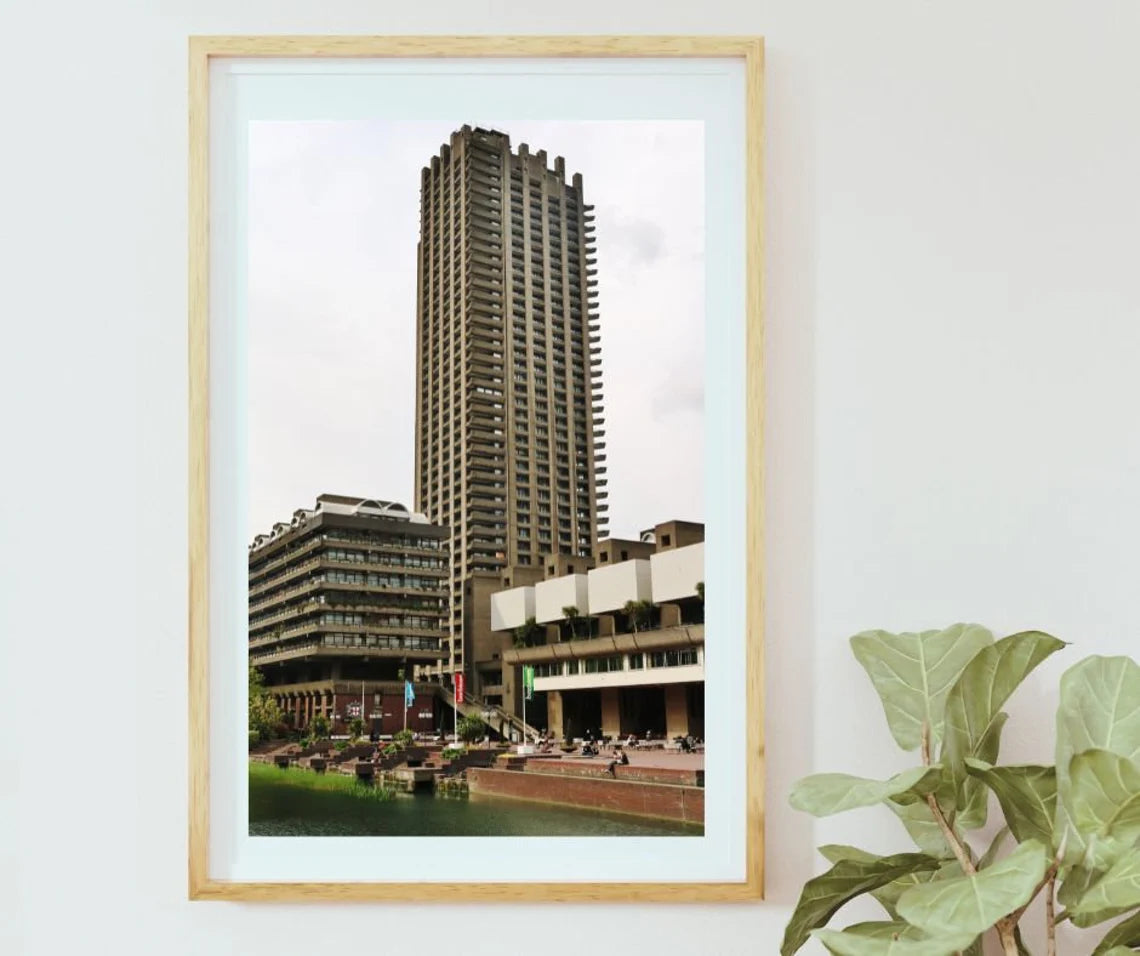 Barbican Photography Print Brutalist Wall Art