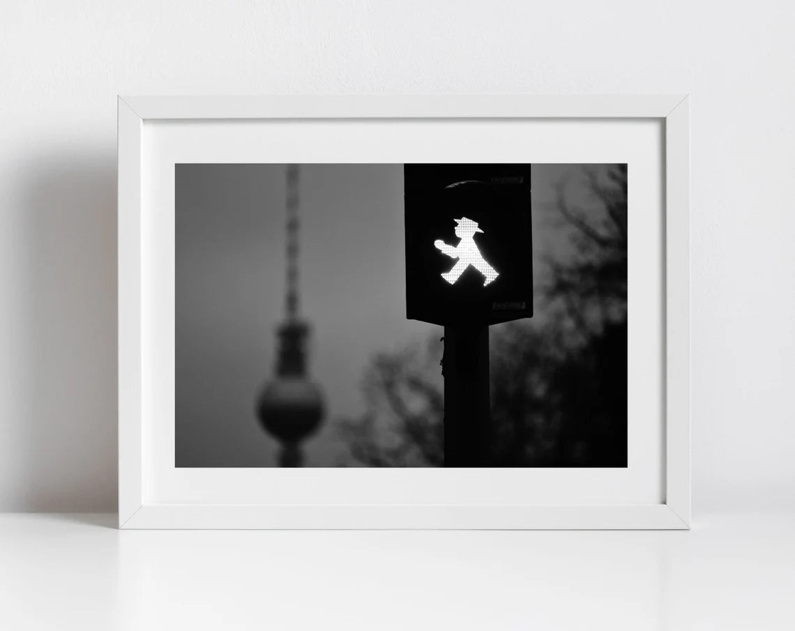 Ampelmännchen Poster East Germany Berlin Photography Print