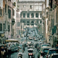 Rome Photography Print Colosseum Street Poster