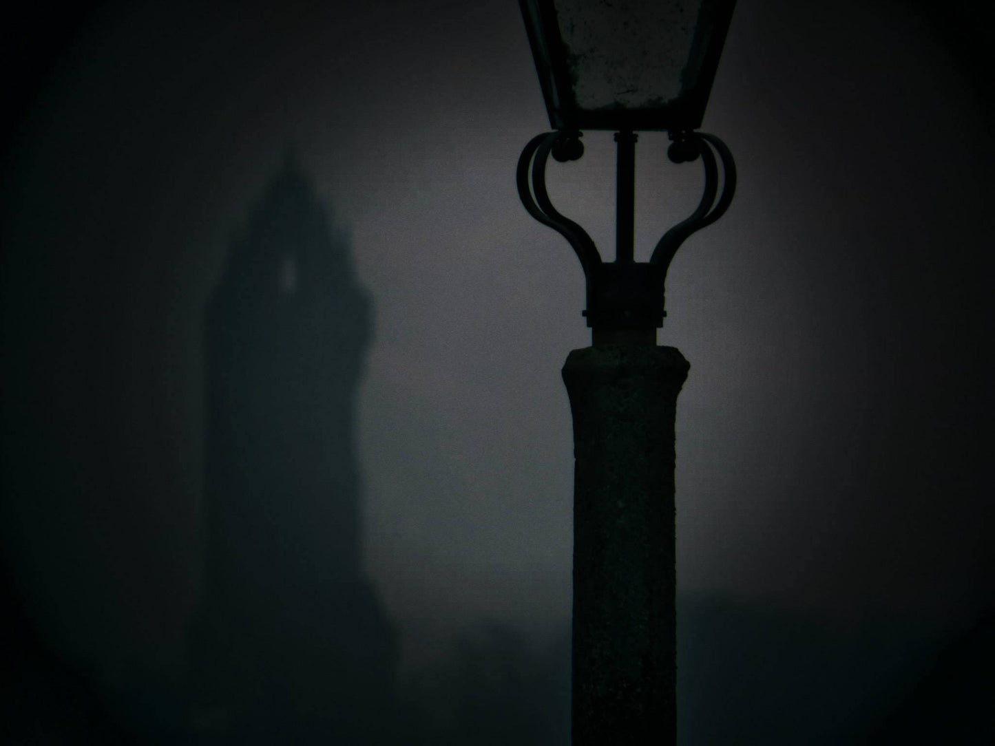 Stirling Wallace Monument Print Scotland Fog Photography