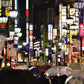 Tokyo In The Rain Picture, Shinjuku, City Photography, Tokyo Photography, Tokyo Poster, Gallery Wall Prints, Japanese Restaurant Decor,
