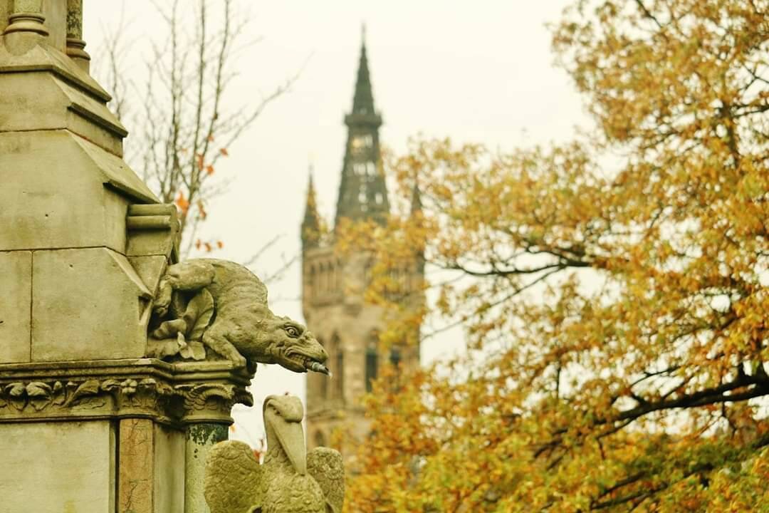 Glasgow University Kelvingrove Park Photography Print