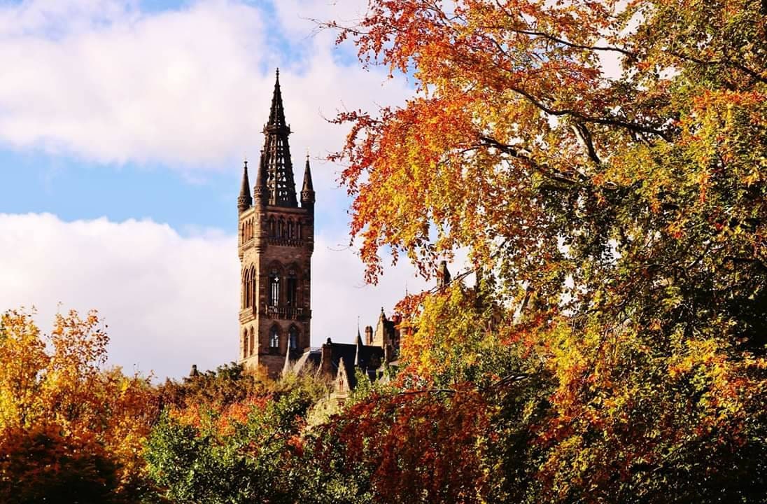 Glasgow University Print Kelvingrove Park Photography