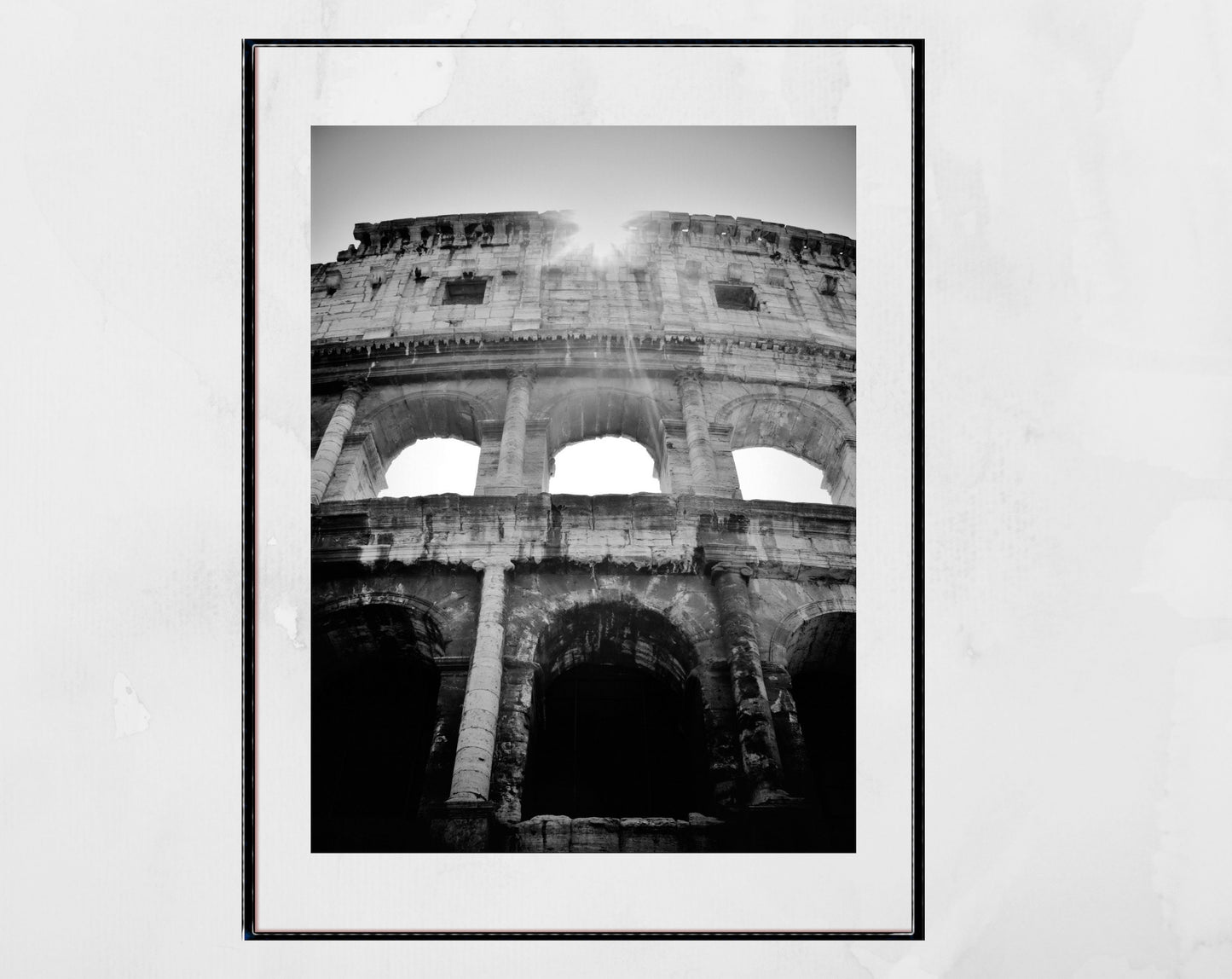Rome Poster Colosseum Photography Print