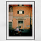 Rome Photography Print Italy Pizzeria Vespa Poster