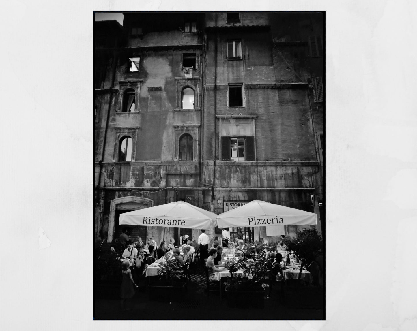 Rome Photography Print Black And White Italy Wall Art