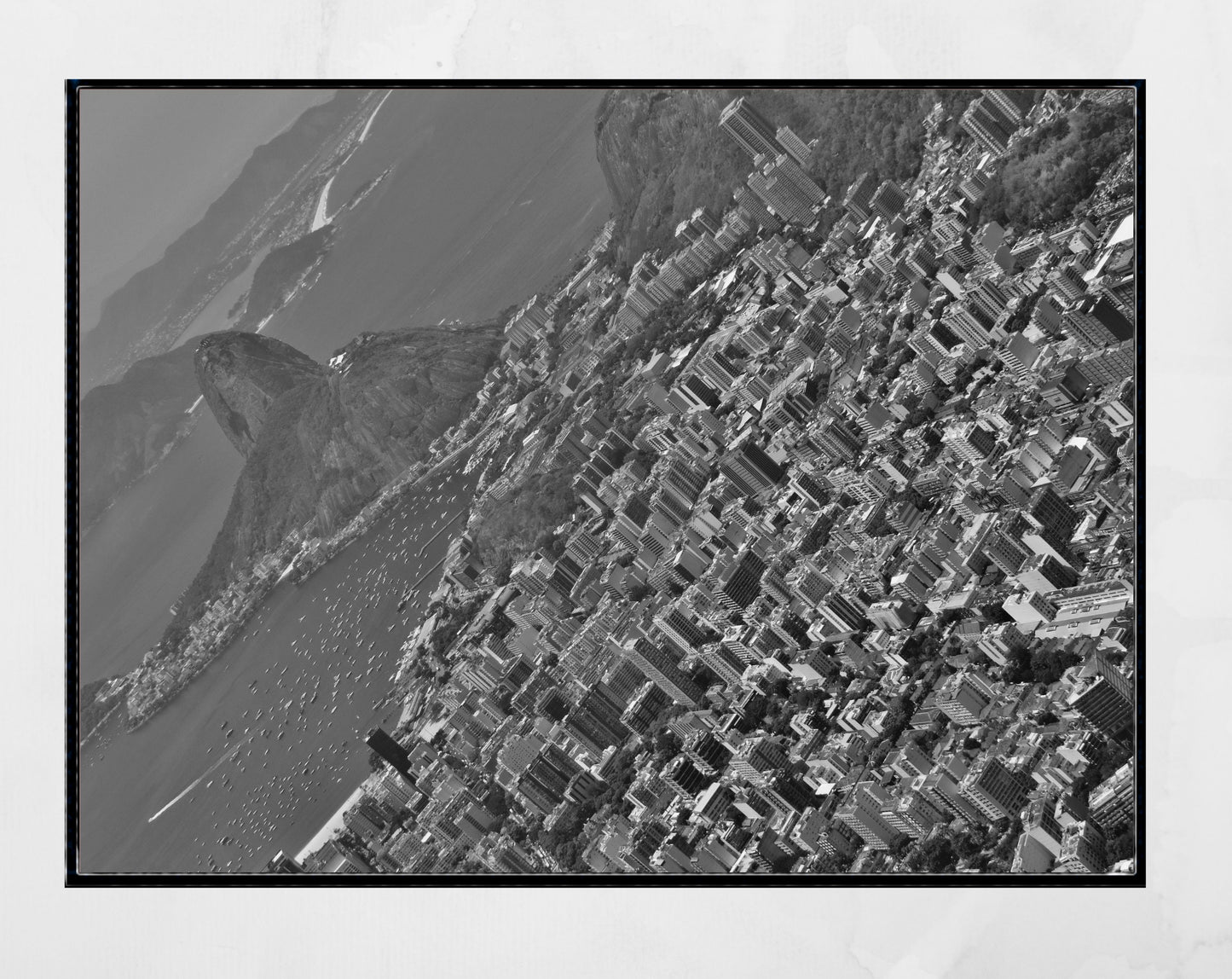 Rio De Janeiro Black And White Photography Print