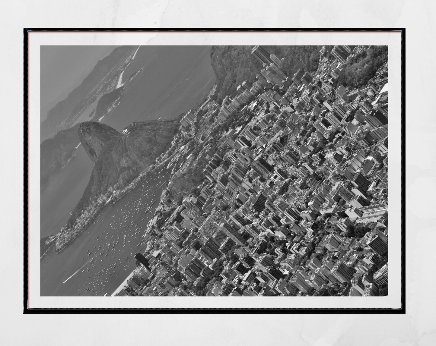 Rio De Janeiro Black And White Photography Print