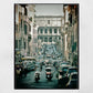 Rome Photography Print Colosseum Street Poster