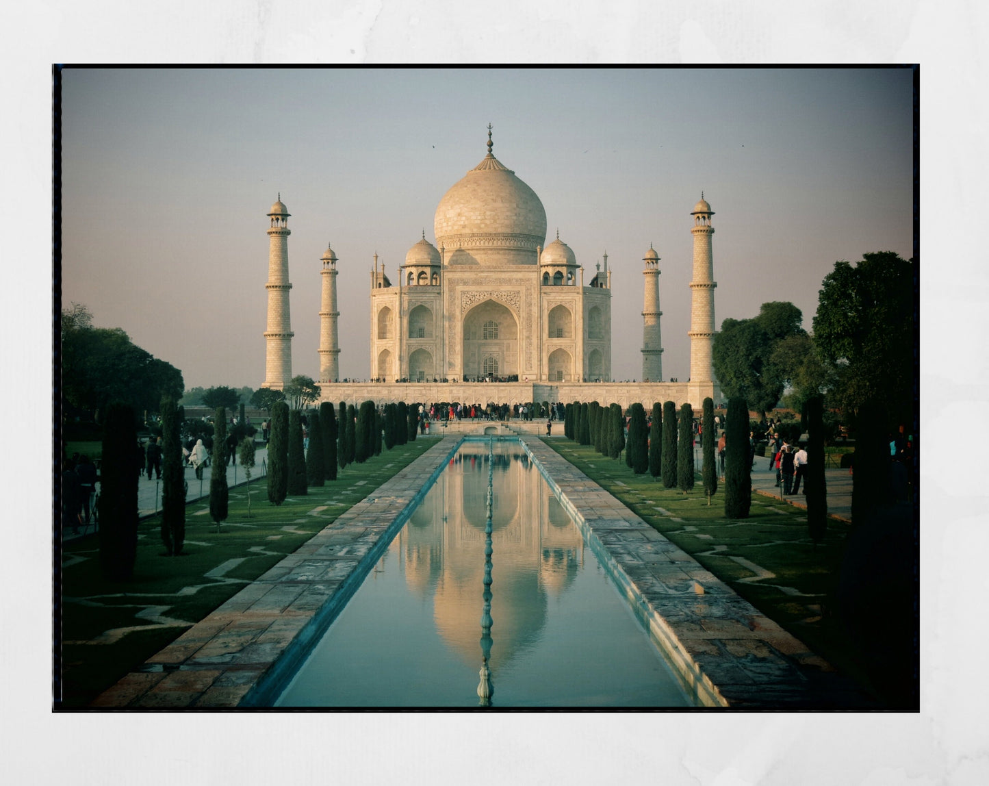 Taj Mahal Print India Photography