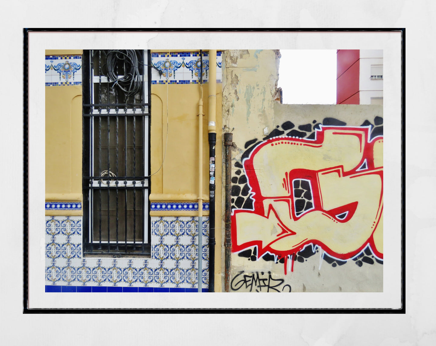 Valencia Spain Print Spanish Tile Wall Art