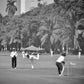 Mumbai Print Cricket Poster Black And White Photography Print