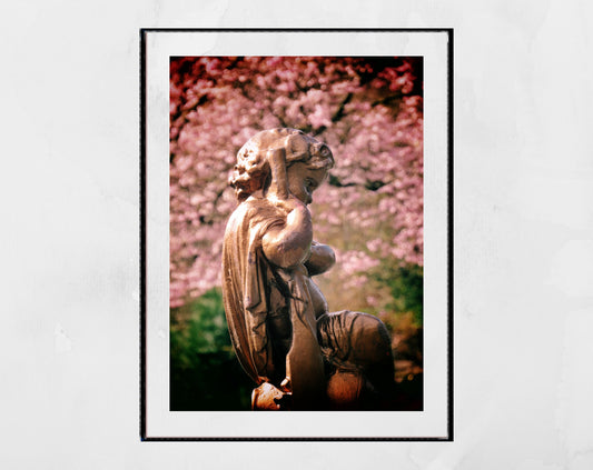 Kelvingrove Park Glasgow Cherub Photography Print