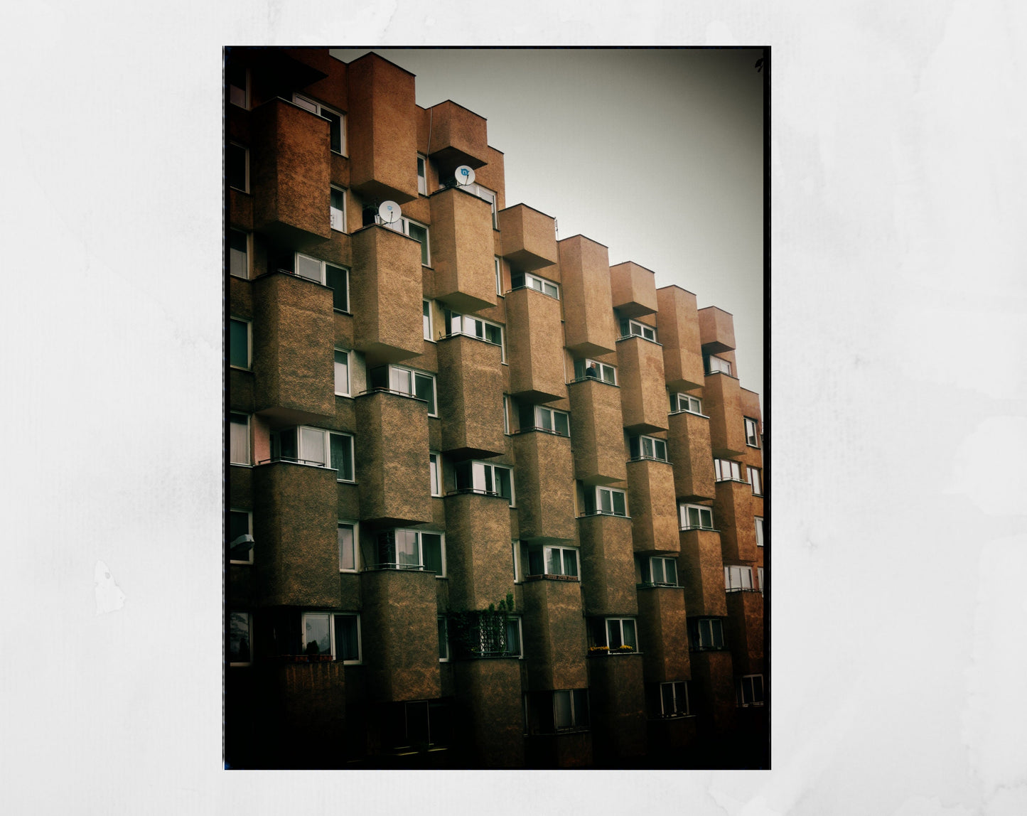 Brutalist Poster Warsaw Photography Print