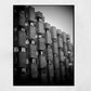 Brutalist Poster Warsaw Architecture Black And White Photography Print