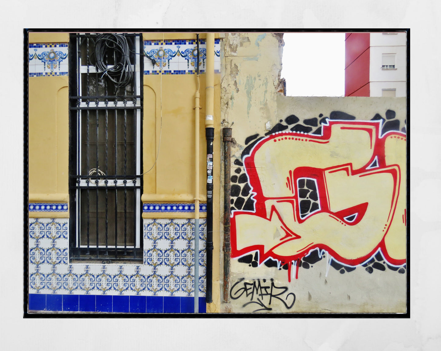 Valencia Spain Print Spanish Tile Wall Art