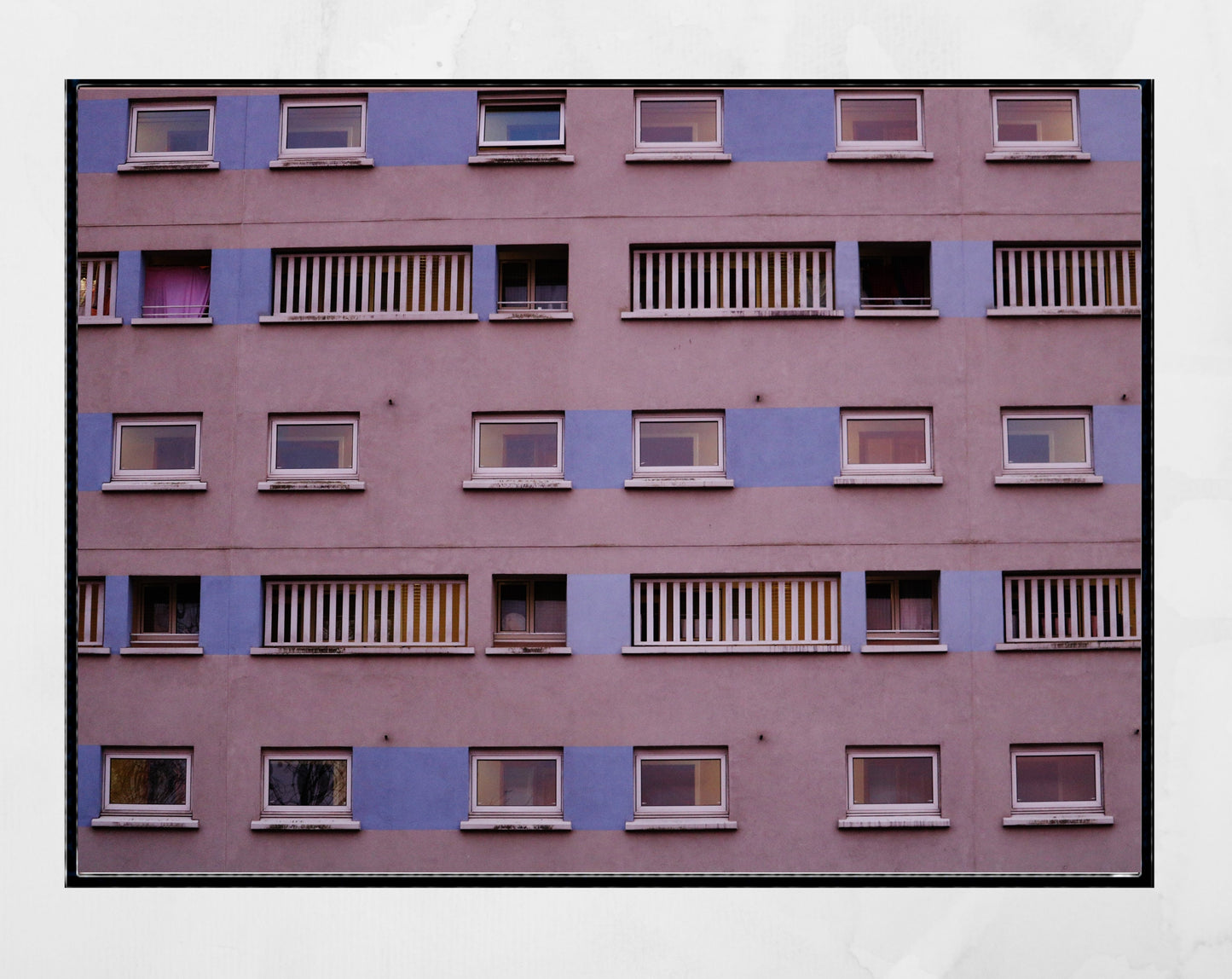 Brutalist Architecture Poster Glasgow Anderston Urban Photography Print