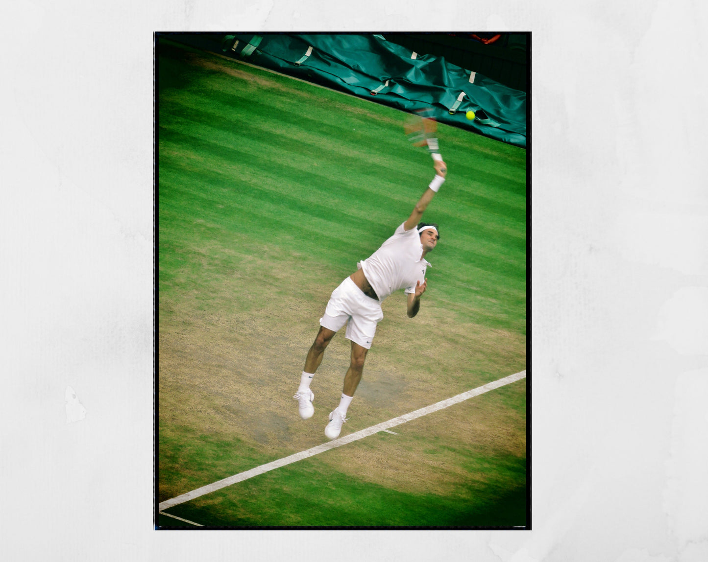 Roger Federer Wimbledon Tennis Photography Print Poster