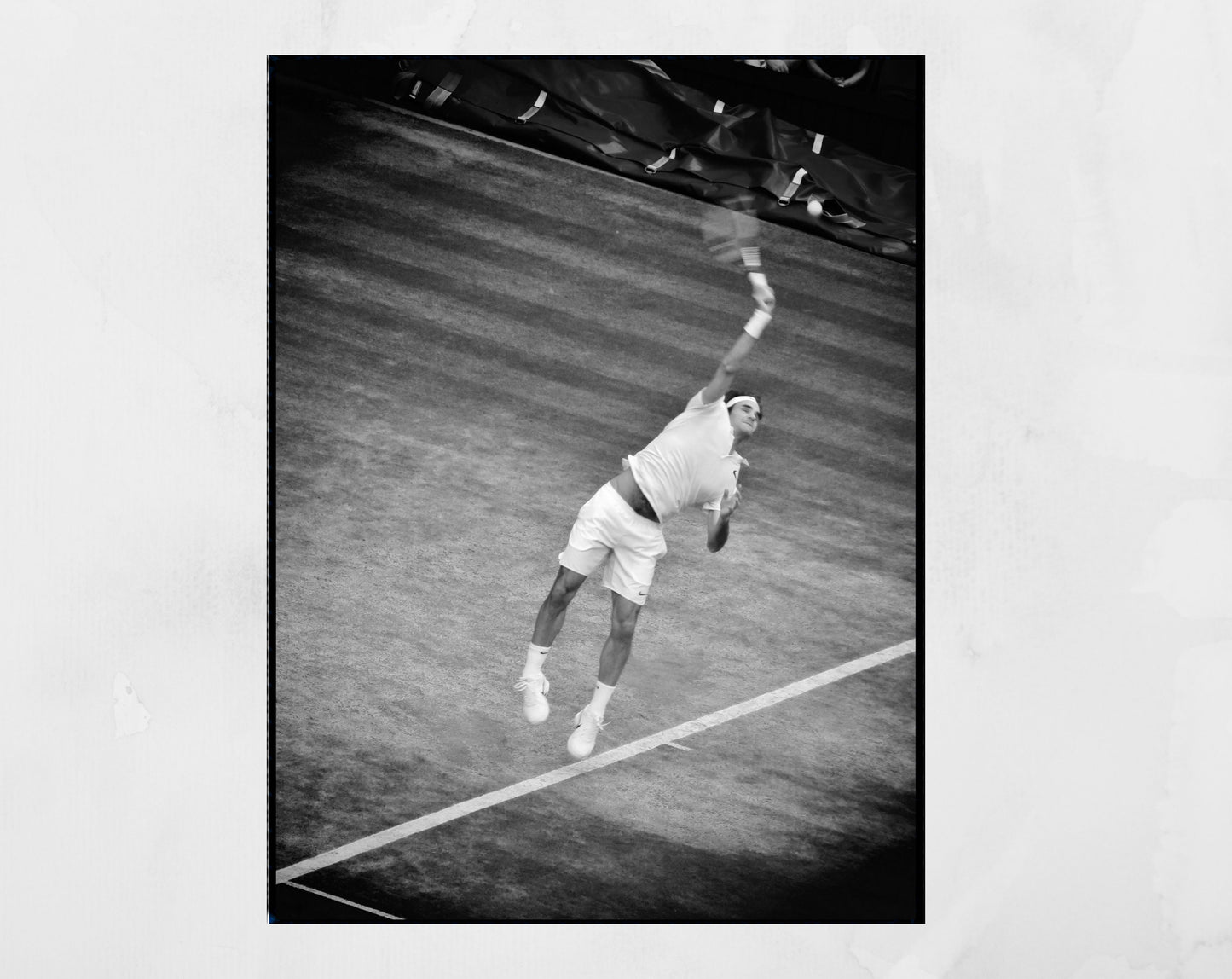 Roger Federer Poster Wimbledon Tennis Photography Print