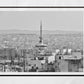 Thessaloniki Skyline Greece Black And White Photography Print
