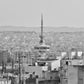 Thessaloniki Skyline Greece Black And White Photography Print