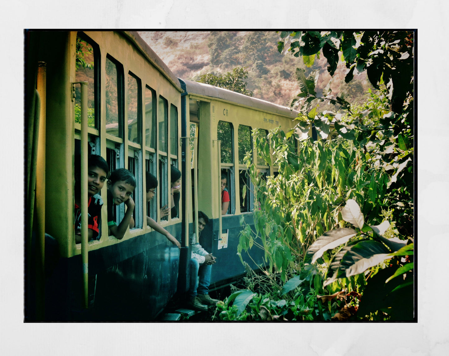 India Photography Print Matheran Toy Train Poster