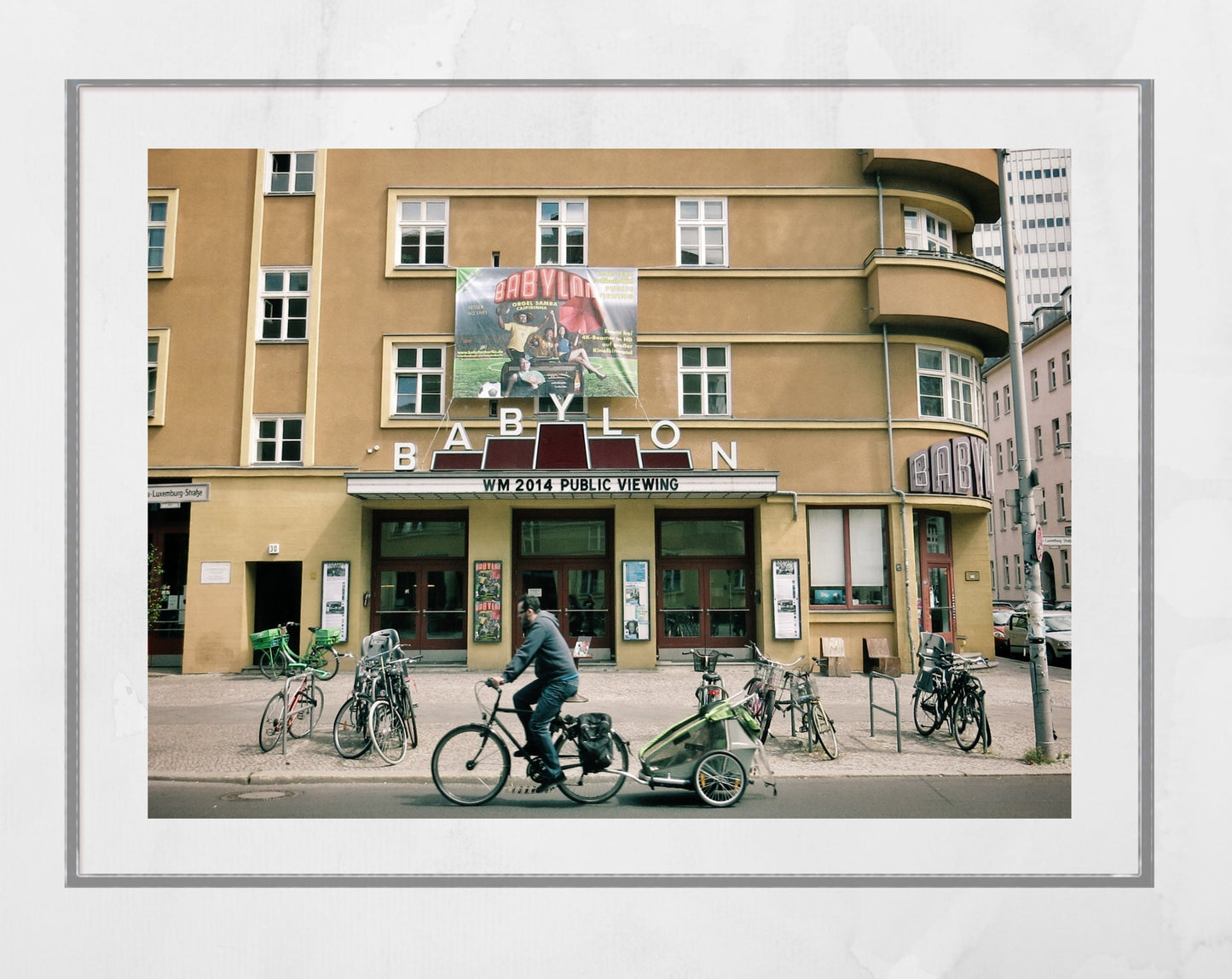 Kino Babylon Berlin Poster Street Photography