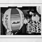 Asahi Japanese Beer Black And White Poster