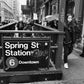 Soho New York Subway Photography Print